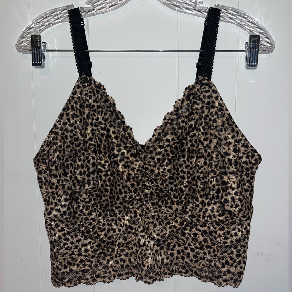 Torrid unlined lace crop bralette